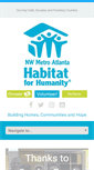 Mobile Screenshot of nwmetroatlantahabitat.org