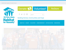 Tablet Screenshot of nwmetroatlantahabitat.org